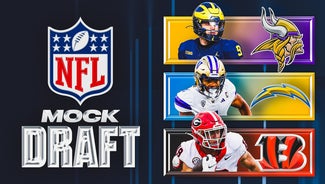Next Story Image: 2024 NFL Draft: Four QBs taken at the top in Nick Wright's second mock draft